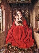 EYCK, Jan van, Suckling Madonna Enthroned ss